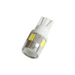 Лампа габаритов LED W5W (Т10-5630-6SMD-обманка-силикон) Лада Ларгус, Sal-Man Лампа габаритов LED W5W (Т10-5630-6SMD-обманка-силикон) Лада Ларгус, Sal-Man
