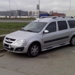 Защита порогов "Труба с проступью" 76мм для лада ларгус Защита порогов "Труба с проступью" 76мм для лада ларгус