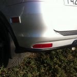 Клыки заднего бампера лада ларгус Клыки заднего бампера лада ларгус