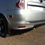 Клыки заднего бампера лада ларгус Клыки заднего бампера лада ларгус