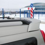 Цельный задний спойлер на крышу Лада Ларгус Цельный задний спойлер на крышу Лада Ларгус