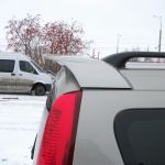 Цельный задний спойлер на крышу Лада Ларгус Цельный задний спойлер на крышу Лада Ларгус