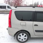 Цельный задний спойлер на крышу Лада Ларгус Цельный задний спойлер на крышу Лада Ларгус