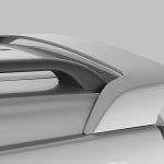 Цельный задний спойлер на крышу Лада Ларгус Цельный задний спойлер на крышу Лада Ларгус