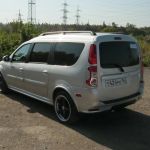 Пороги + расширители арок Лада Ларгус Пороги + расширители арок Лада Ларгус