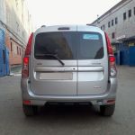 Диффузор заднего бампера лада ларгус Диффузор заднего бампера лада ларгус