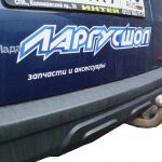 Диффузор заднего бампера лада ларгус Диффузор заднего бампера лада ларгус